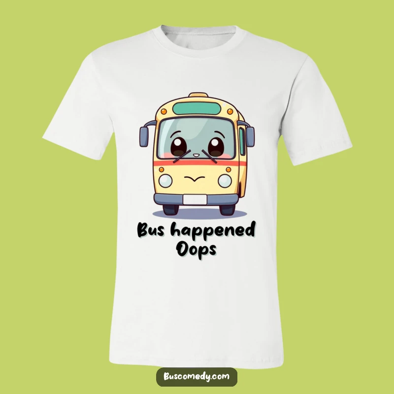 Funny Giggling Surprise Kawaii Bus T-Shirt: A Hilarious Tee Gift!